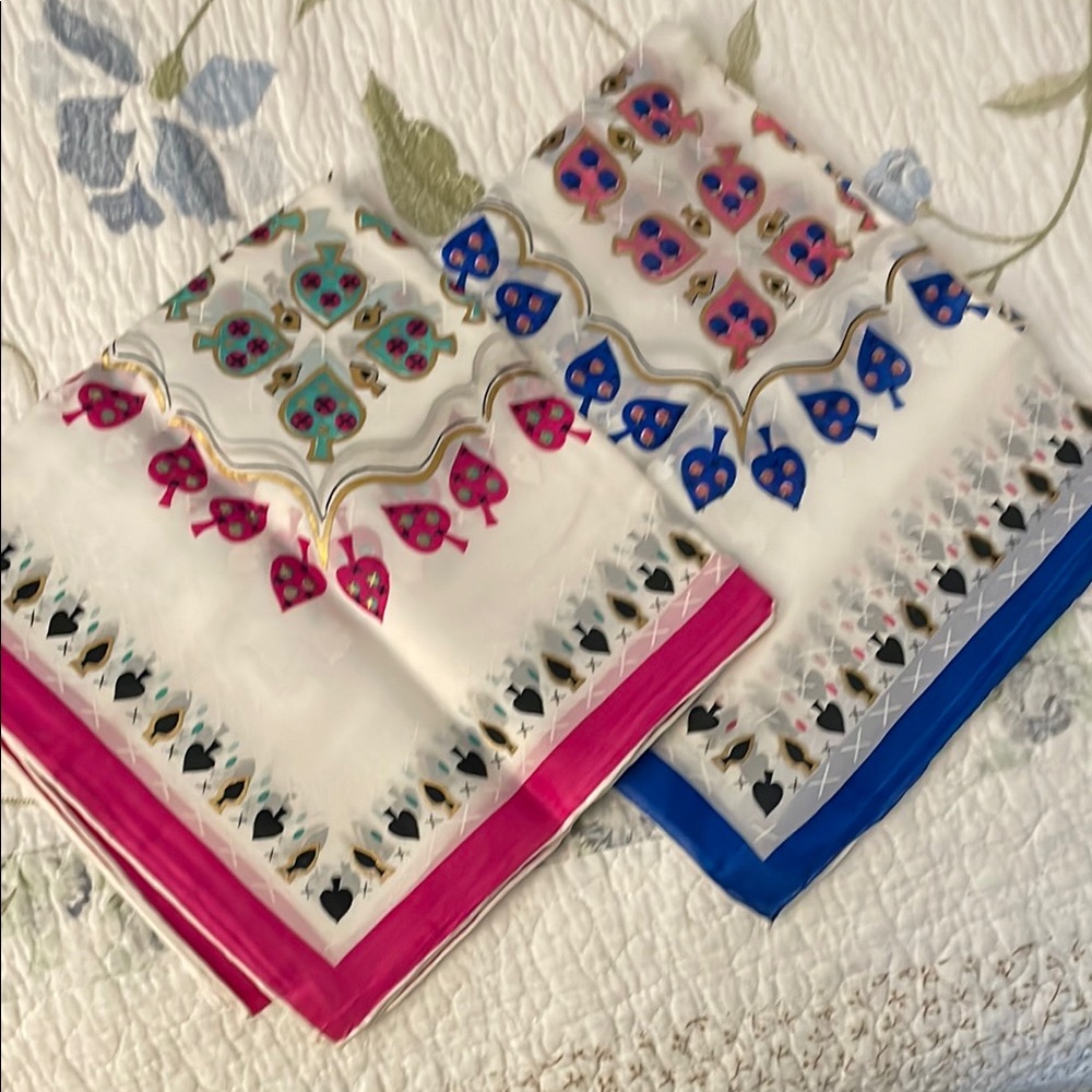 Elegant Hand Rolled Silk and Rayon Scarves from Japan